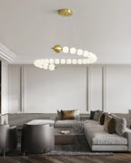 Lyra Chandelier Moderne Sphères Acryliques - Neutralighting