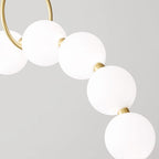 Lyra Chandelier Moderne Sphères Acryliques - Neutralighting