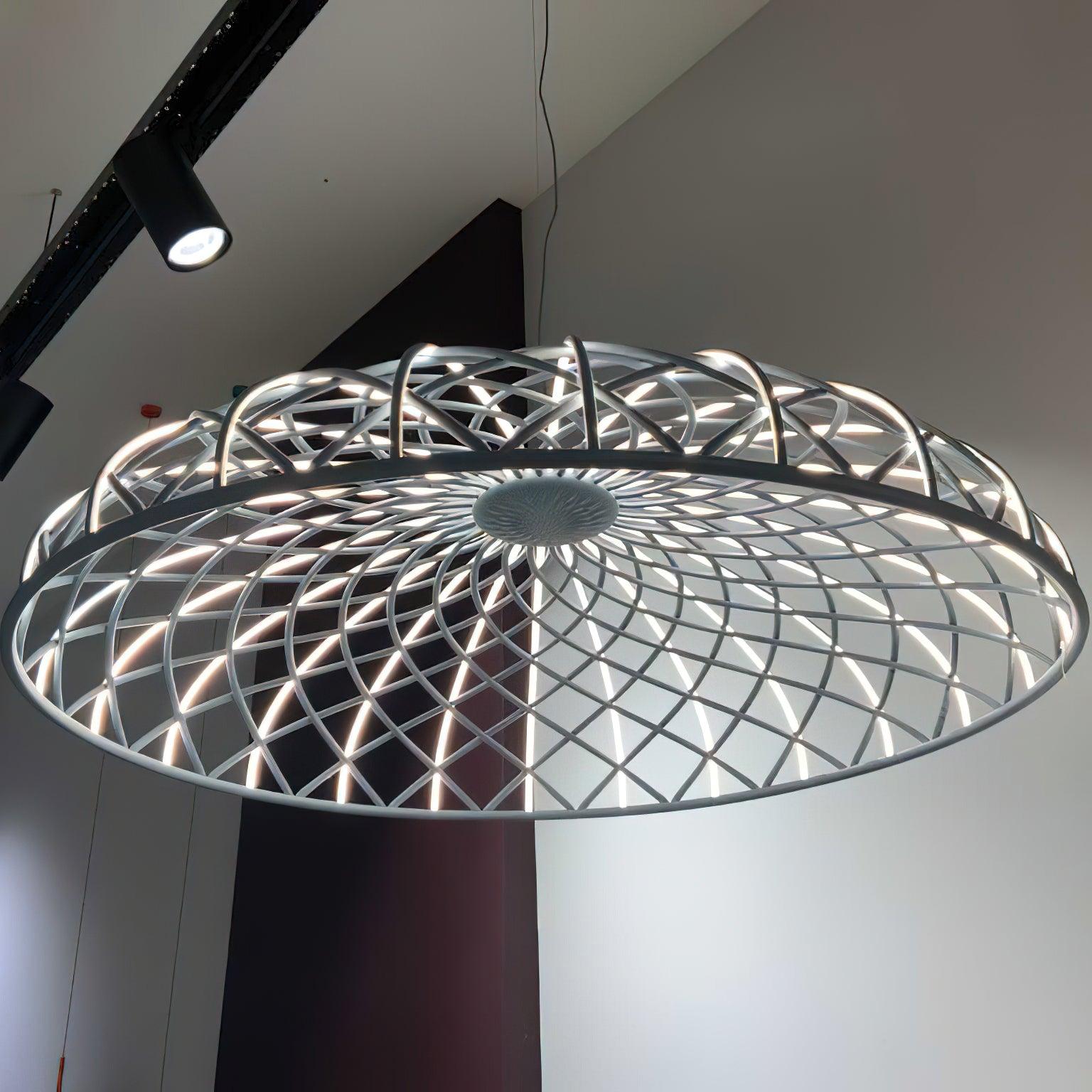 Fiona Lustre Pendentif Maille Réticulée - Neutralighting