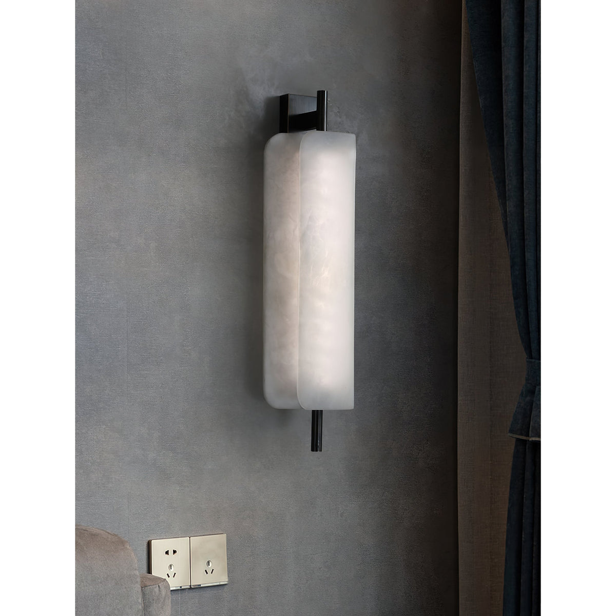 Cenore Applique Murale Albâtre Blanc Minimaliste Moderne - Neutralighting