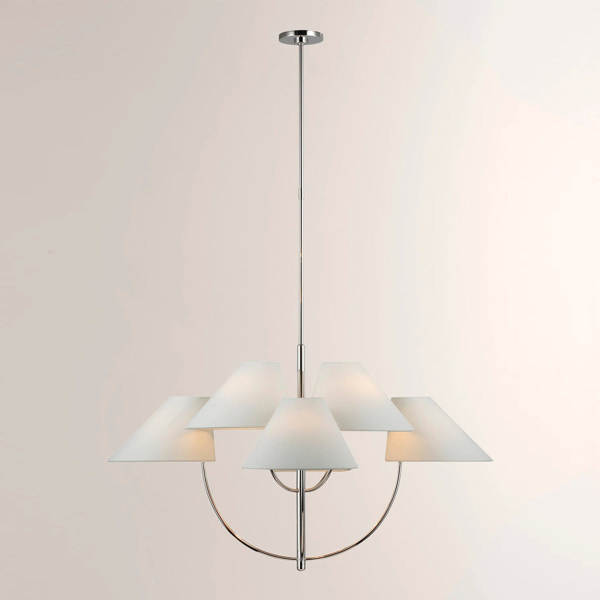 Armira Lustre Tissu Laiton Industriel Vintage - Neutralighting