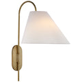 Nyphaiel Applique Murale Laiton Tissu Minimaliste Moderne - Neutralighting