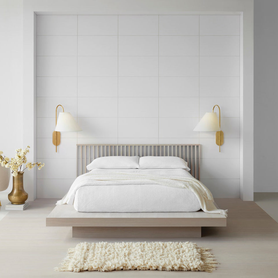 Nyphaiel Applique Murale Laiton Tissu Minimaliste Moderne - Neutralighting
