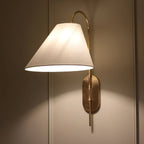 Nyphaiel Applique Murale Laiton Tissu Minimaliste Moderne - Neutralighting