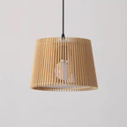 Kitami Lampe Suspendue Lamelles en Bois Bohème - Neutralighting