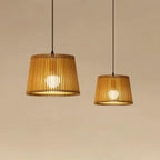 Kitami Lampe Suspendue Lamelles en Bois Bohème - Neutralighting