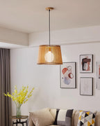 Kitami Lampe Suspendue Lamelles en Bois Bohème - Neutralighting