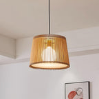 Kitami Lampe Suspendue Lamelles en Bois Bohème - Neutralighting