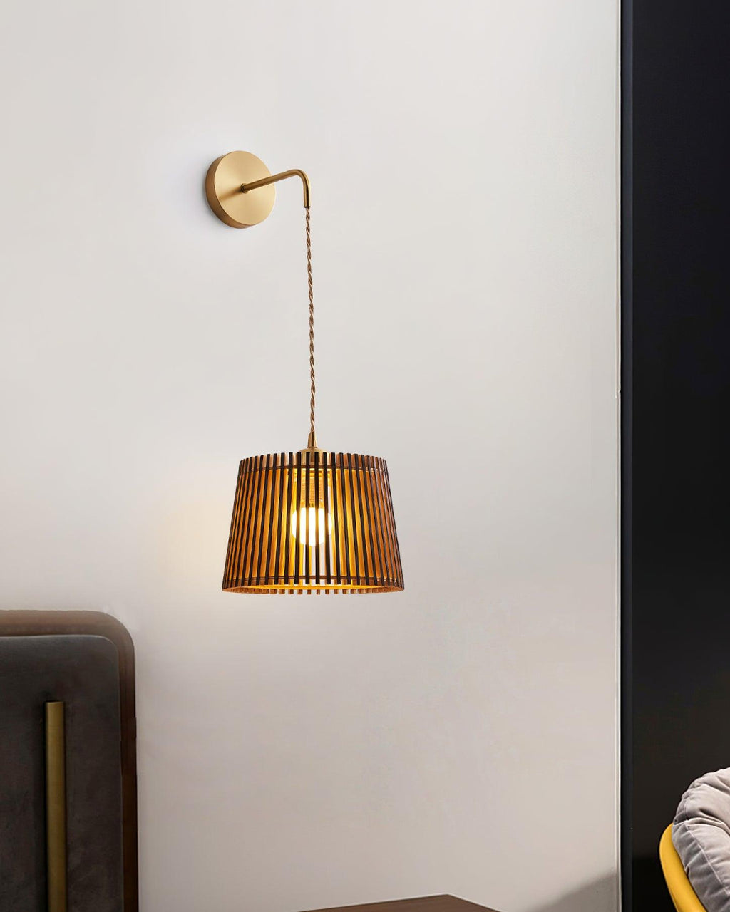 Kitami Applique Murale Lattes - Neutralighting