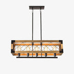 Grid Lustre Rectangulaire Pour Îlot de Cuisine - Neutralighting