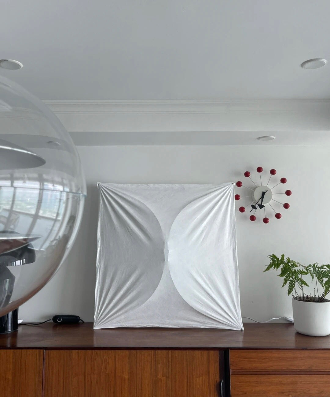 Evsoriel Applique Murale Métal Blanc Créativité Individuelle - Neutralighting