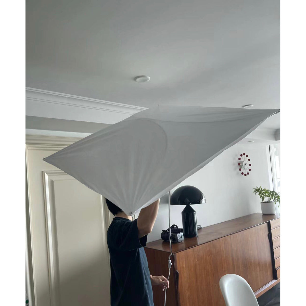Evsoriel Applique Murale Métal Blanc Créativité Individuelle - Neutralighting