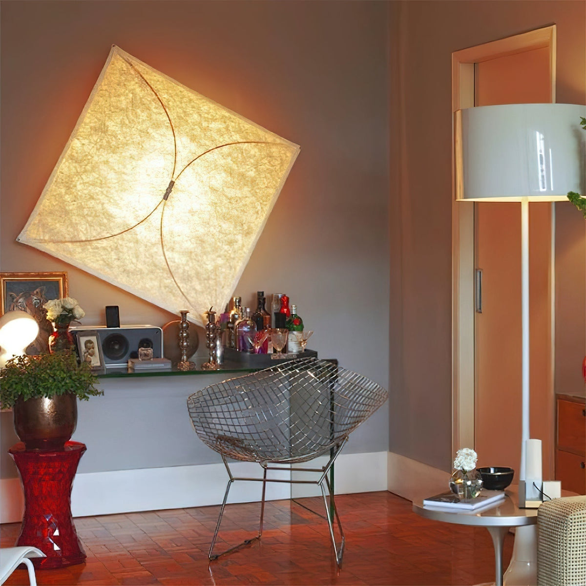 Evsoriel Applique Murale Métal Blanc Créativité Individuelle - Neutralighting