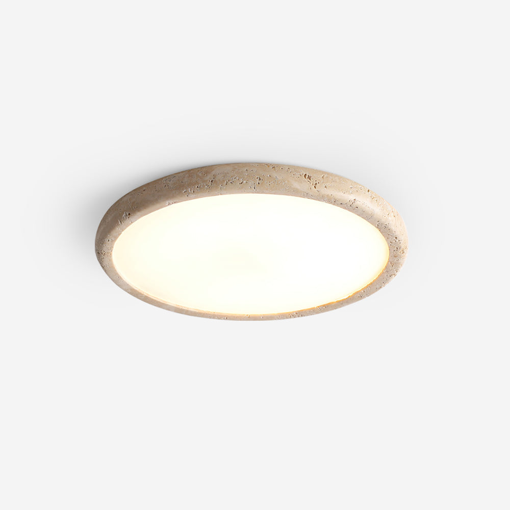 Lunaro Plafonnier Minimaliste Travertin - Neutralighting