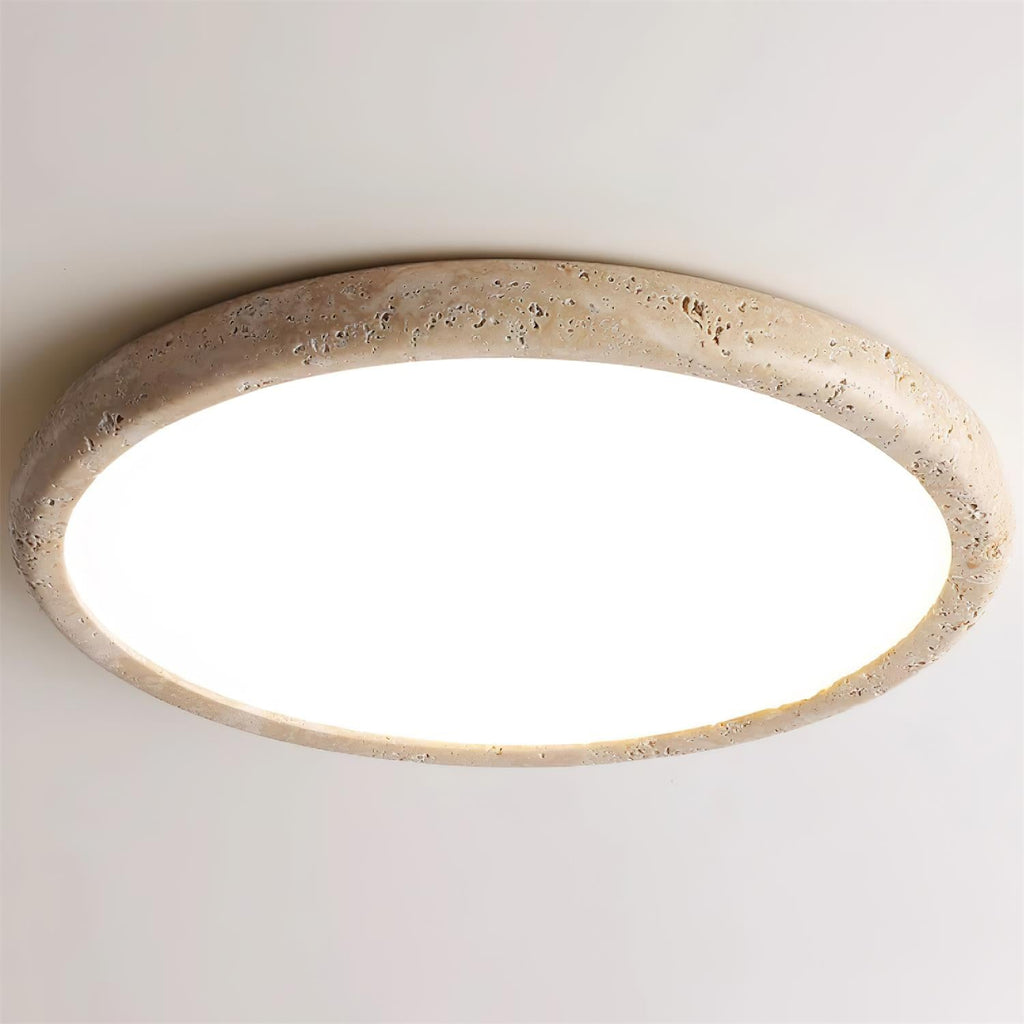 Lunaro Plafonnier Minimaliste Travertin - Neutralighting