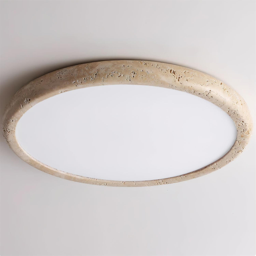 Lunaro Plafonnier Minimaliste Travertin - Neutralighting