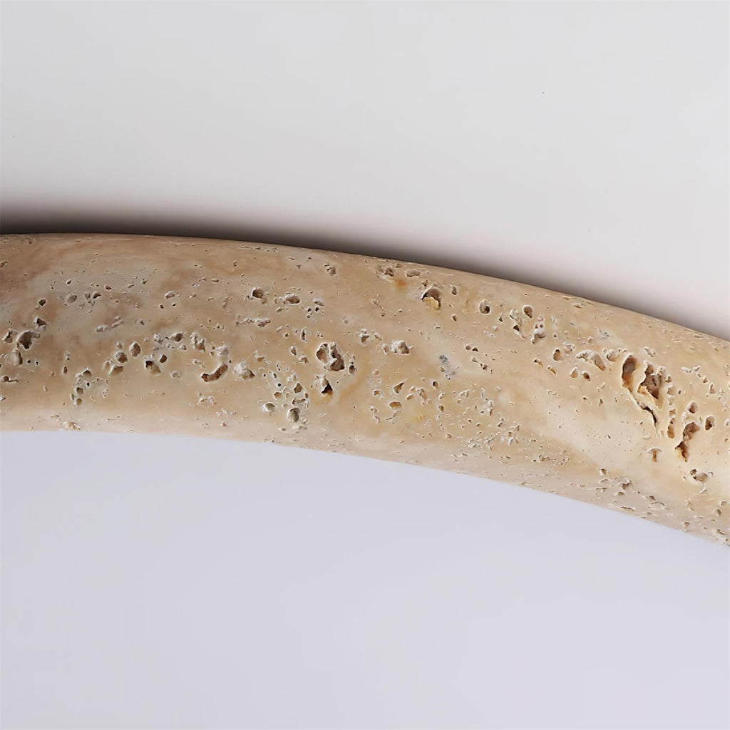 Lunaro Plafonnier Minimaliste Travertin - Neutralighting