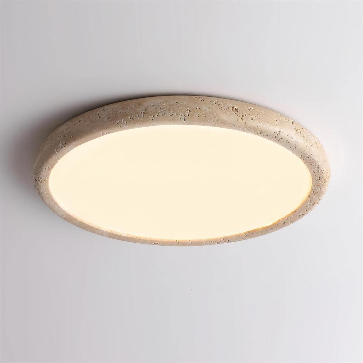 Lunaro Plafonnier Minimaliste Travertin - Neutralighting