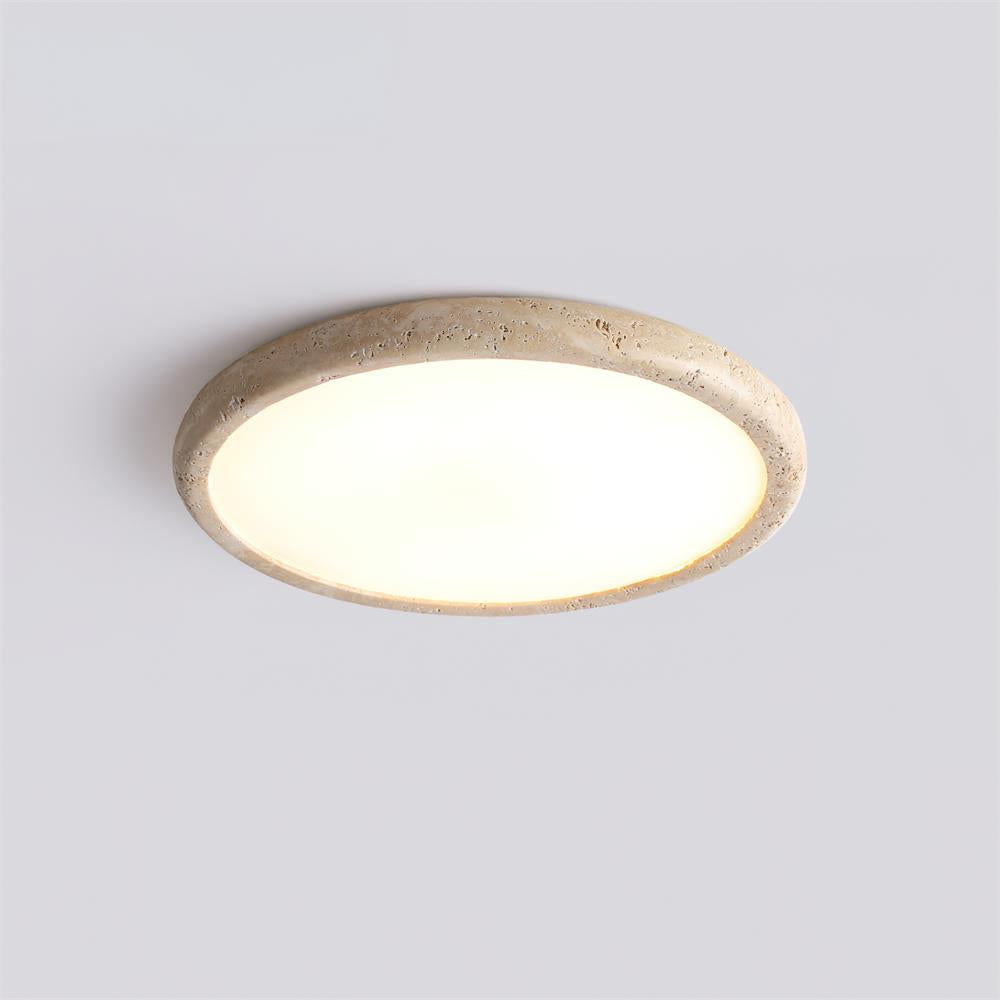 Lunaro Plafonnier Minimaliste Travertin - Neutralighting