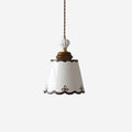 Klimt Suspension Lampe Céramique Festonnée Vintage - Neutralighting