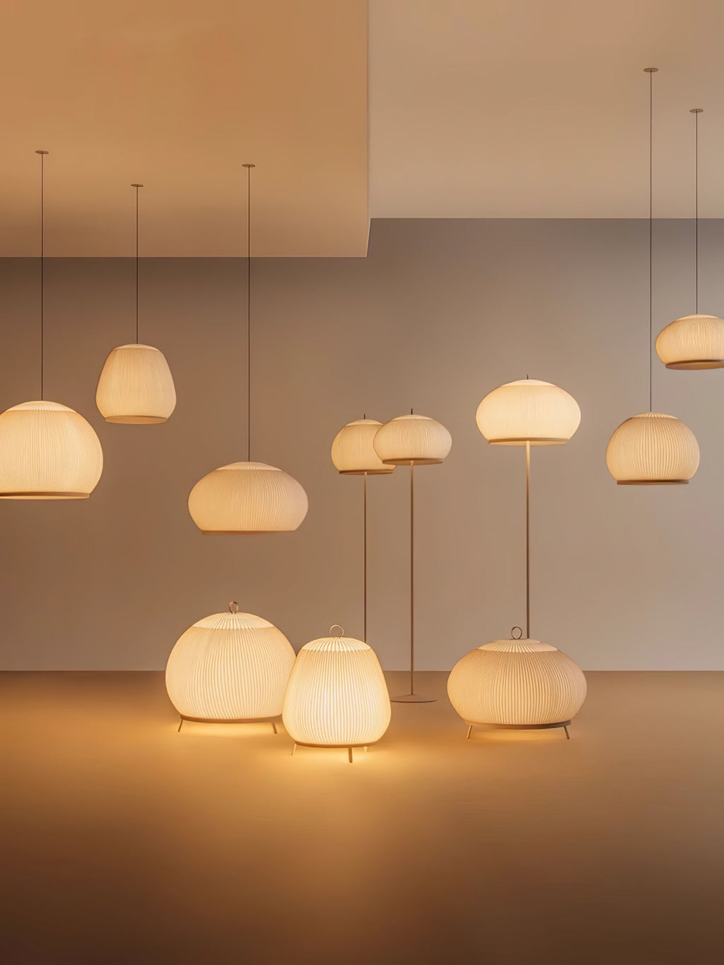 Blythe Suspension minimaliste en tissu - Neutralighting