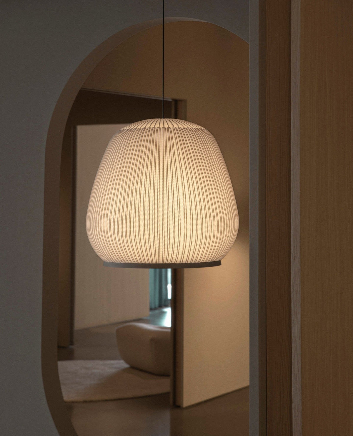 Blythe Suspension minimaliste en tissu - Neutralighting