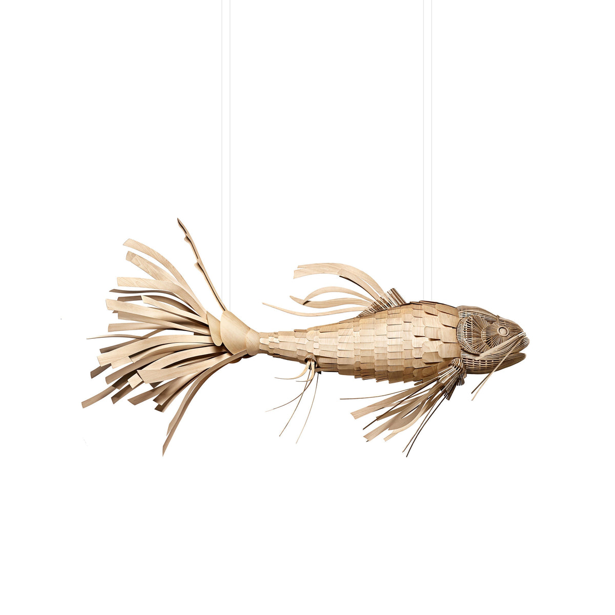 Ivsolara Lustre Métal Bois Créativité Individuelle - Neutralighting
