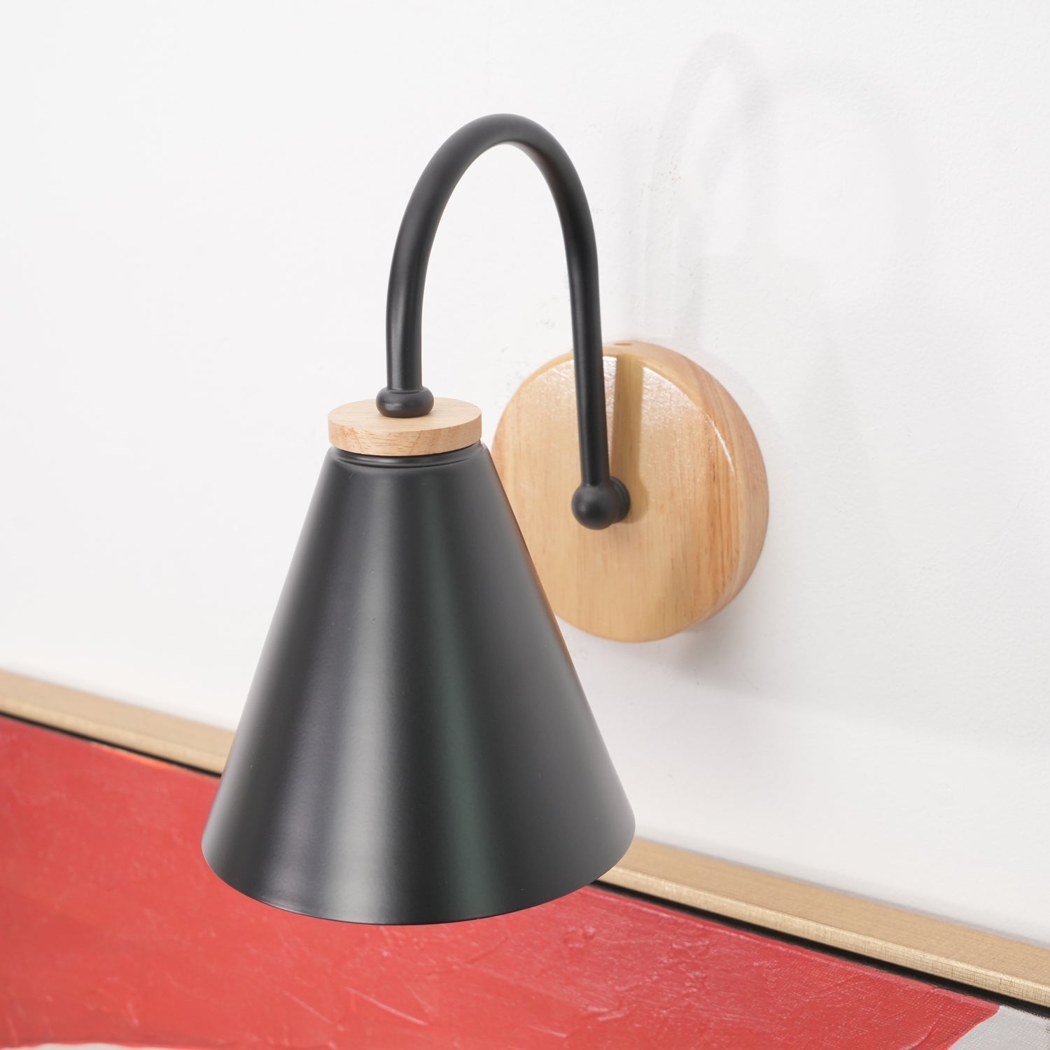 Sern Applique Murale en Bois de Style Nordique - Neutralighting