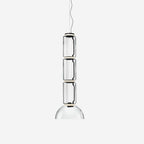 Virelo Suspension Cylindrique en Verre Empilé - Neutralighting