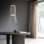 Virelo Suspension Cylindrique en Verre Empilé - Neutralighting