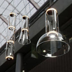 Virelo Suspension Cylindrique en Verre Empilé - Neutralighting