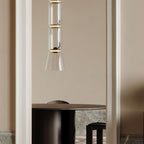Virelo Suspension Cylindrique en Verre Empilé - Neutralighting