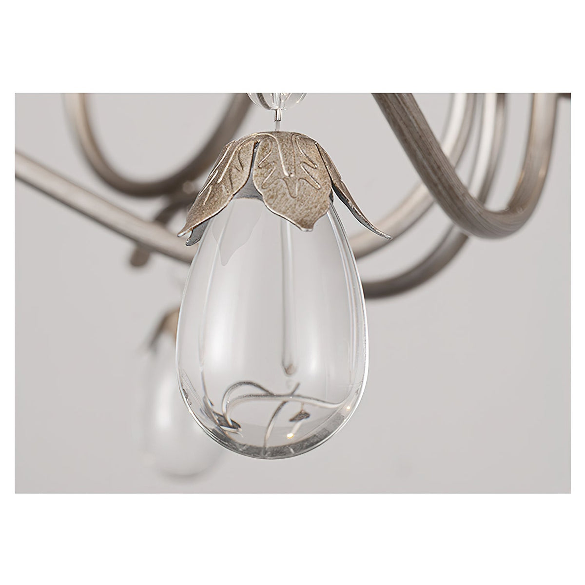 Ocara Lustre Cristal Laiton Industriel Vintage Luxe - Neutralighting