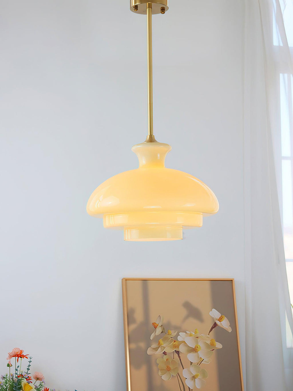 Sunbeam Lampe Pendante en Verre Moderne - Neutralighting