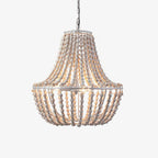 Lustra Chandelier en Bois Organique Décontracté - Neutralighting