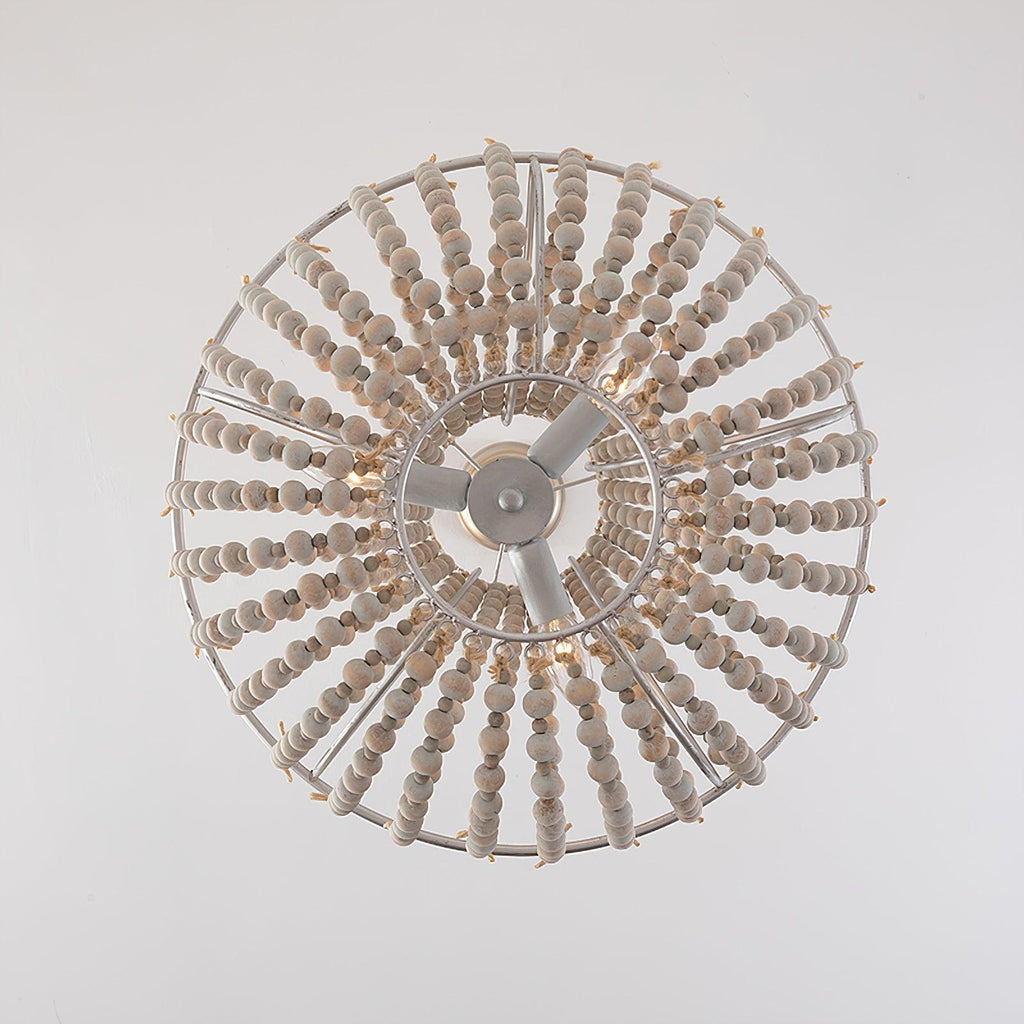 Lustra Chandelier en Bois Organique Décontracté - Neutralighting