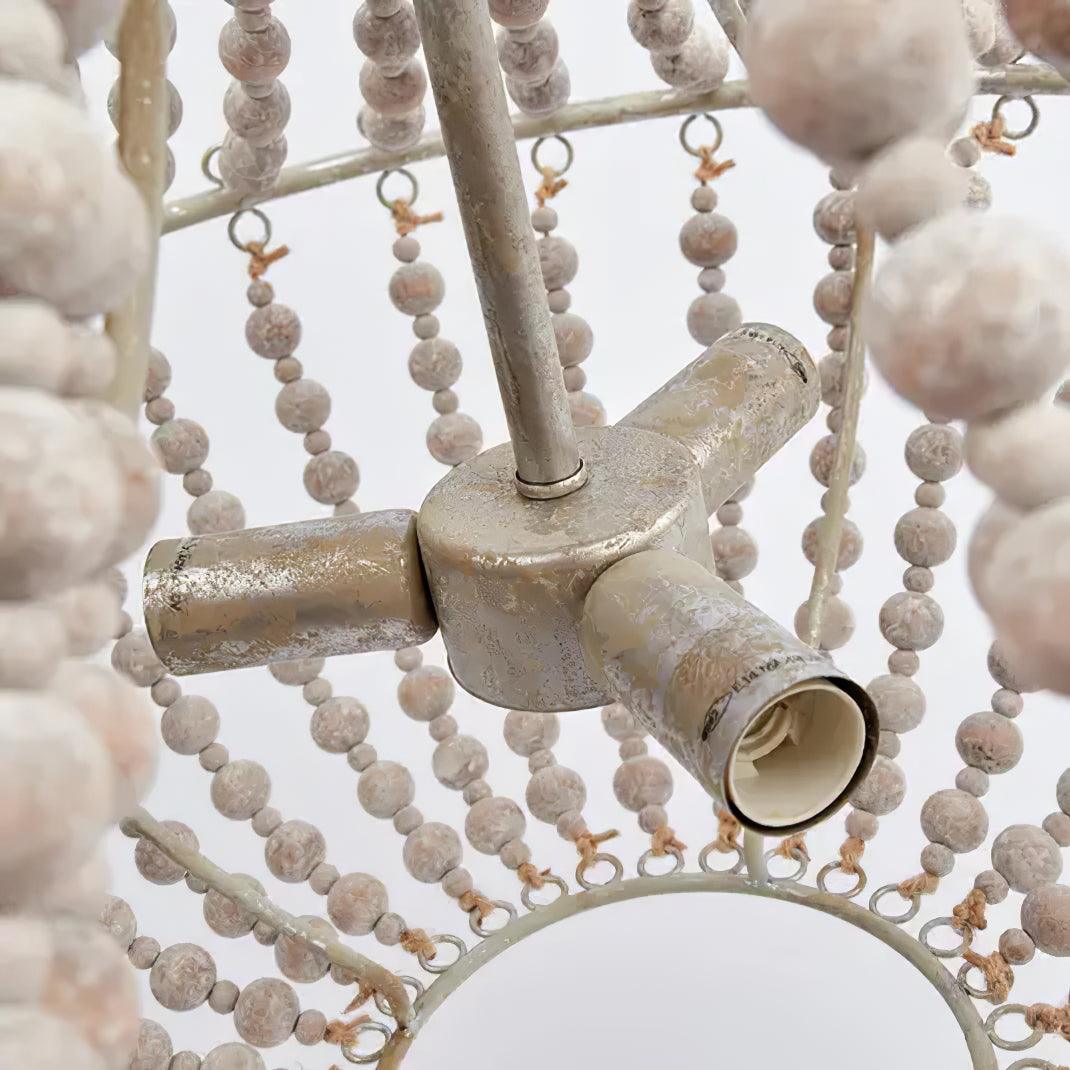 Lustra Chandelier en Bois Organique Décontracté - Neutralighting