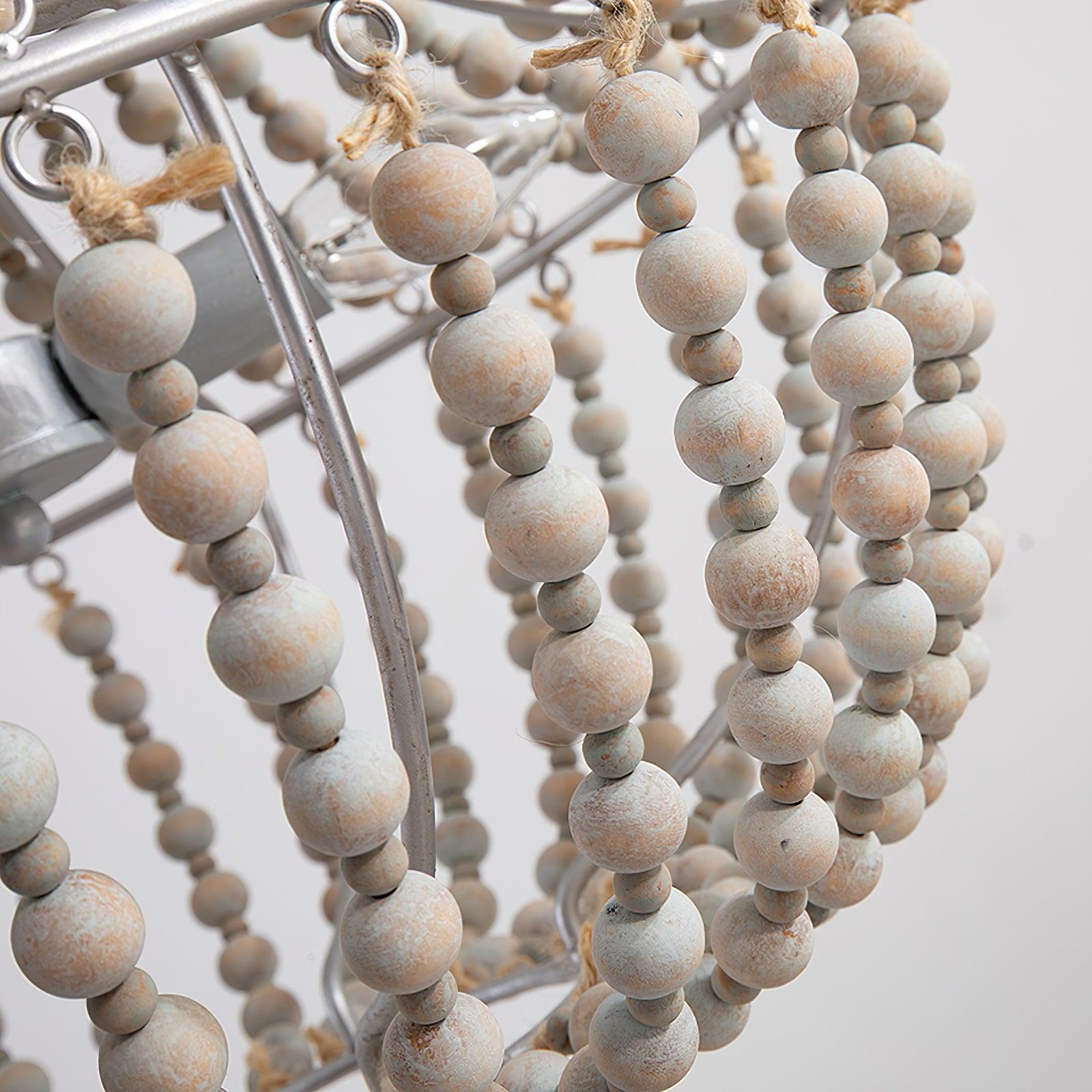 Lustra Chandelier en Bois Organique Décontracté - Neutralighting