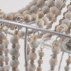 Lustra Chandelier en Bois Organique Décontracté - Neutralighting