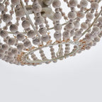 Lustra Chandelier en Bois Organique Décontracté - Neutralighting