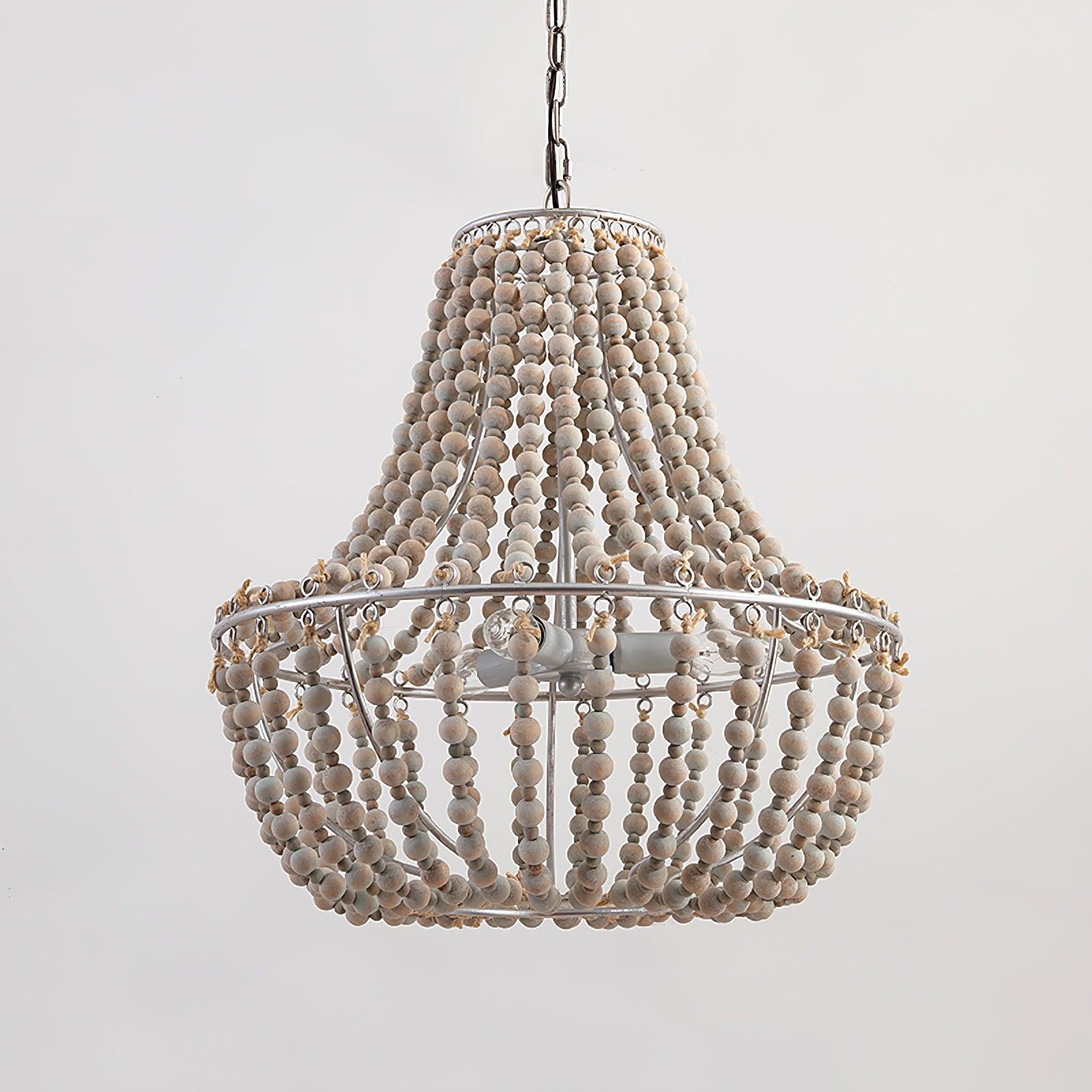 Lustra Chandelier en Bois Organique Décontracté - Neutralighting