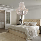 Lustra Chandelier en Bois Organique Décontracté - Neutralighting