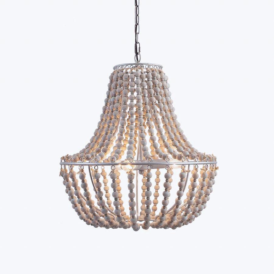 Lustra Chandelier en Bois Organique Décontracté - Neutralighting