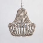 Lustra Chandelier en Bois Organique Décontracté - Neutralighting