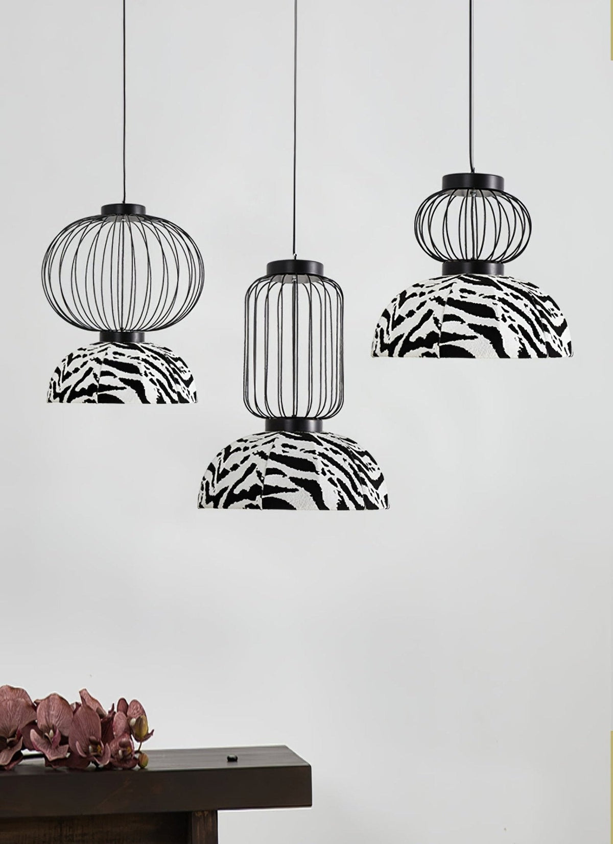 Forge Lampe Pendante Industrielle en Tissu - Neutralighting
