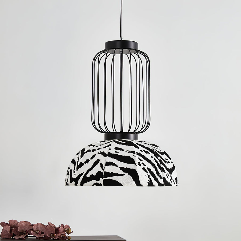 Forge Lampe Pendante Industrielle en Tissu - Neutralighting
