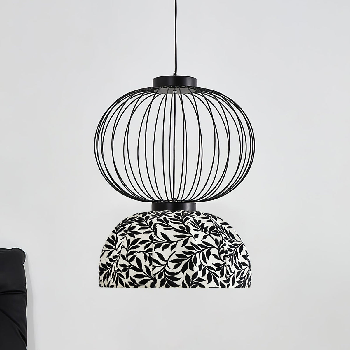 Forge Lampe Pendante Industrielle en Tissu - Neutralighting