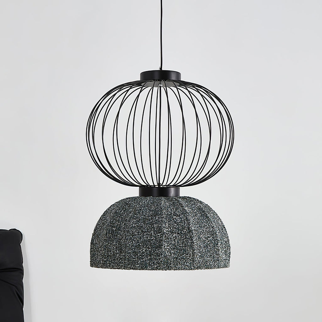 Forge Lampe Pendante Industrielle en Tissu - Neutralighting