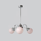 Valentina Vintage Crème Lustre Verre Salon Salle à Manger - Neutralighting