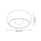 Ligna Plafonnier Verre Minimaliste - Neutralighting